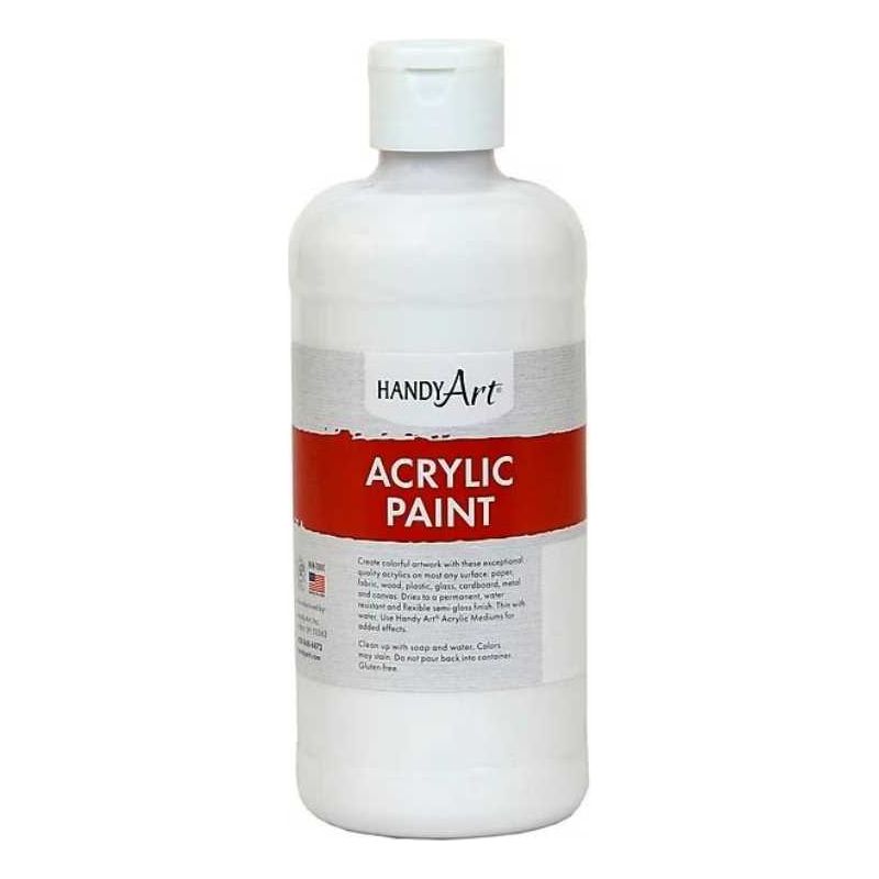 Acrylic Paint 8 Oz (Black)