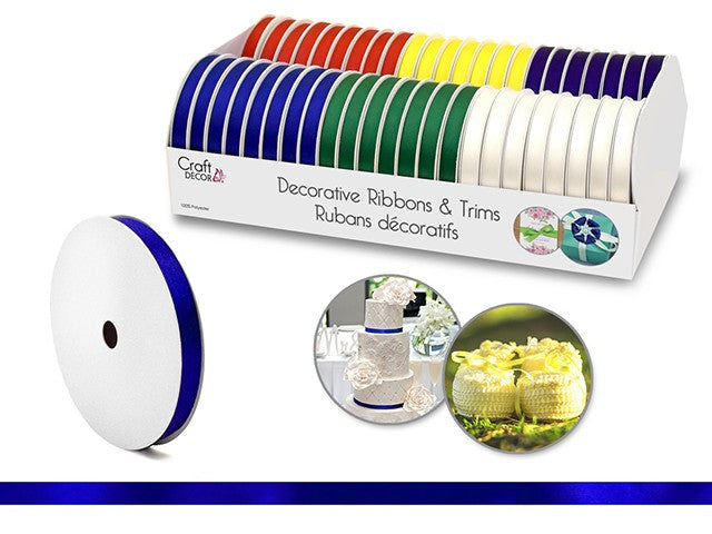 Ribbons Poly-Satin 3/8"x5yd