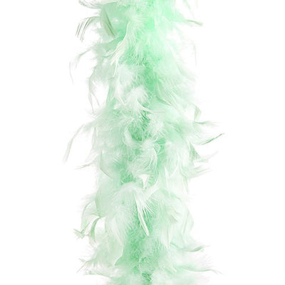 Mint Green Chandelle Boa: 6 Feet (clodeout)