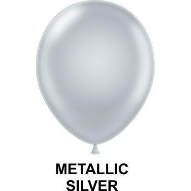 Helium Balloons 100/pk (Yellow) 12"