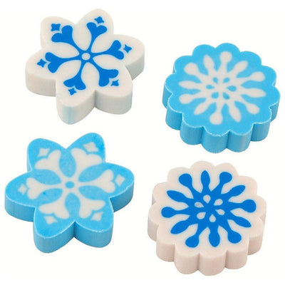 Bulk Winter Snowflake Erasers 72/pk
