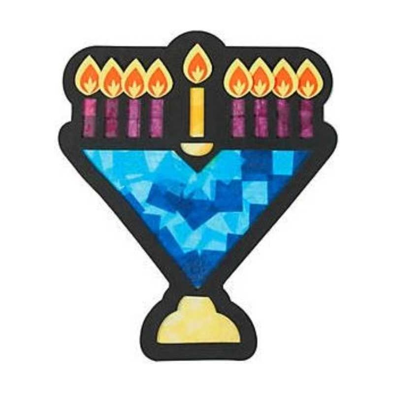 Menorah Tissue Paper Craft Kit 12/pk (Discontinued)