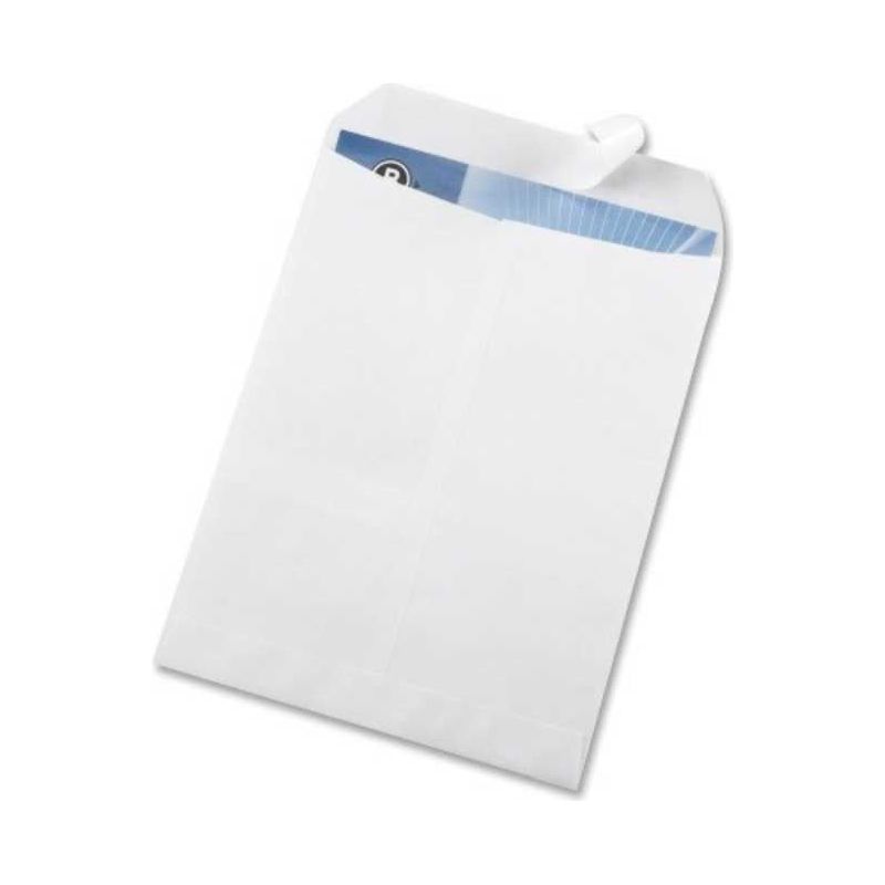 White Envelopes 100/ct 9" x 12" Grip Seal