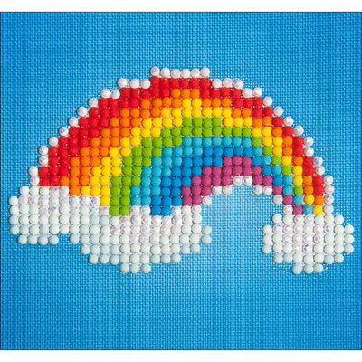 Diamond Embroidery Facet Art Kit-Rainbow 6"X6"