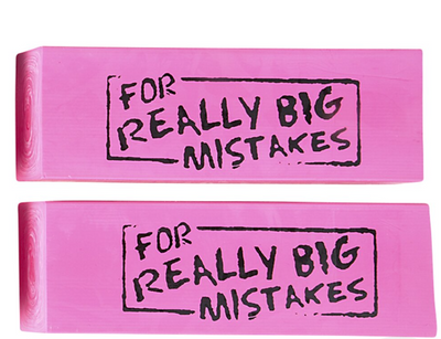 Jumbo Big Mistake Wedge Eraser 1/pc