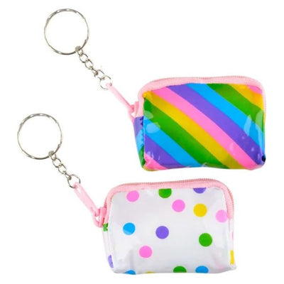 2.5" Coin Purse Keychain, Assorted , 12/pk