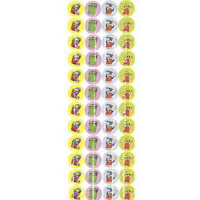 Cleaning Garbage Dot Stickers .5" (25 Sheets)