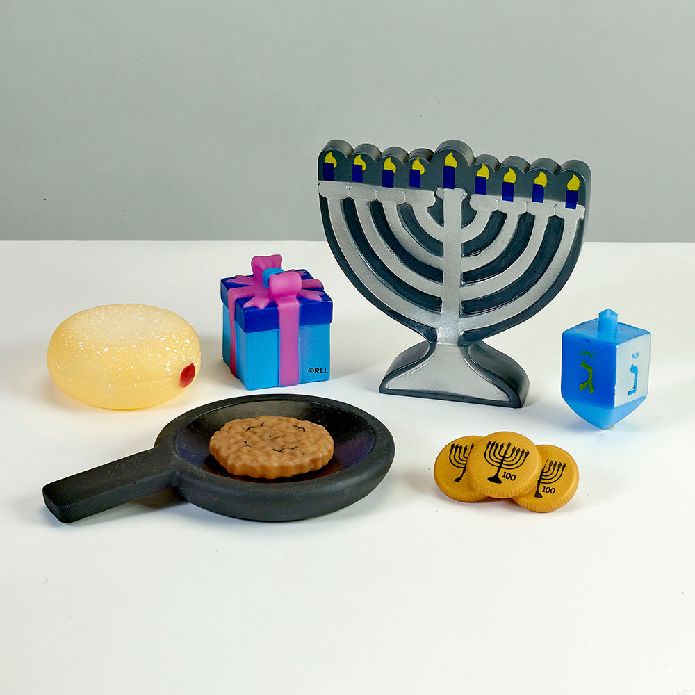 Vinyl Chanukah Play Set 7 pcs