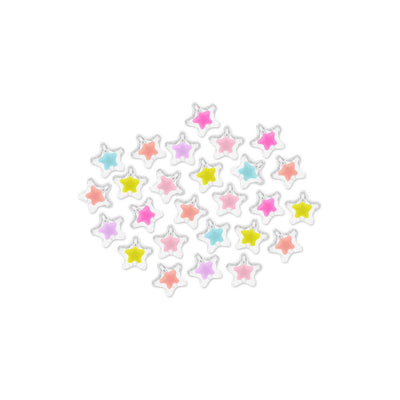 Fashion Acrylic Multi Starburst Beads (Closeout)