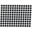 Color Coding Dot Sticker (Assorted Sheets, 1", 25)