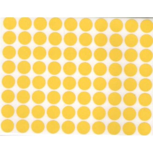 Color Coding Dot Sticker (Assorted Colors, 3/4", 25)