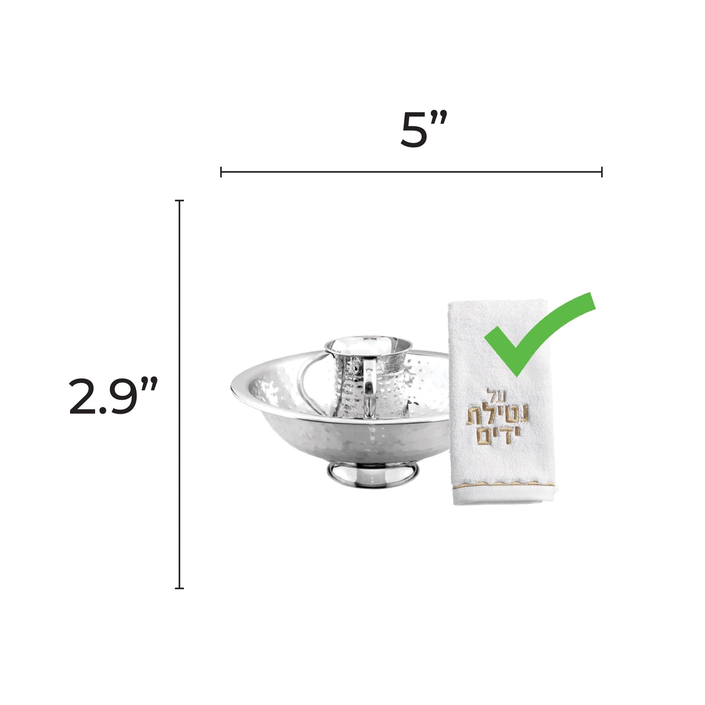 Washcup in Bowl Cutout (Correct) 5-inch 20/pk