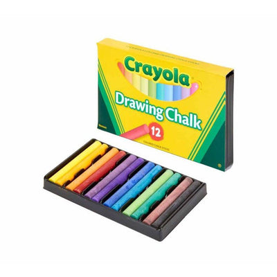 Crayola Chalk Assorted Color 12/pk