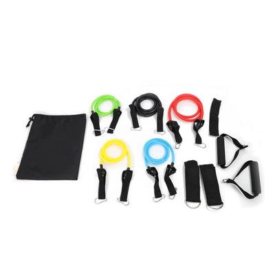 Full Body Workout Max Resistance Tube Kit 9.6 x 3.7 x 9.6 in, - 1.85 lb