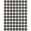 Color Coding Dot Sticker (Assorted Colors, 3/4", 25)
