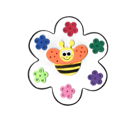 Bee Flower Craft Kit 7" 20 sets (discontinued)