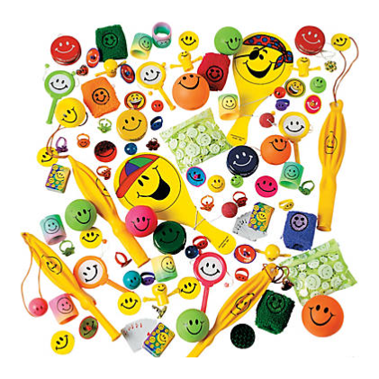 Smile Face Novelty Mega Assortment 250/pk