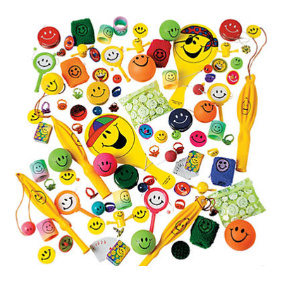 Smile Face Novelty Mega Assortment 250/pk