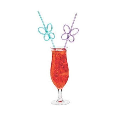 Butterfly Silly Straws 12/pk