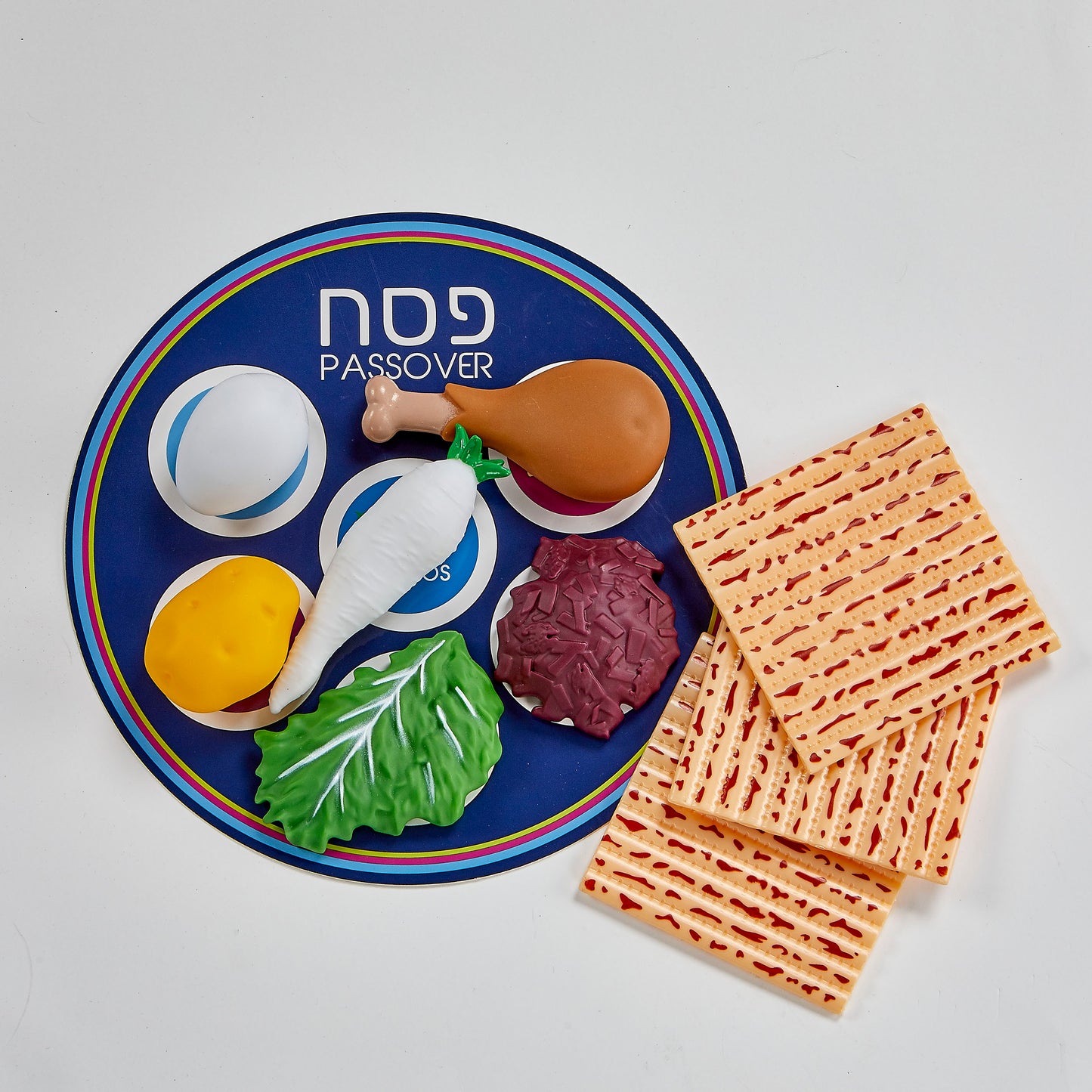 Deluxe Karrah Passover Plastic Play Seder Set