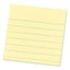 Sticky Notes Ruled (3" X 3", Yellow, 120/pk)