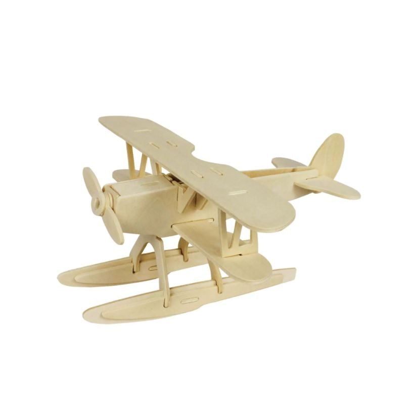 3D Wooden Puzzle Hydroplane