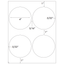 White Polyester Drum Laser