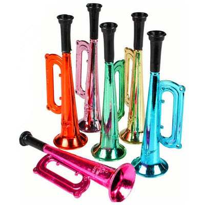 Metallic Trumpet 6" 12/pk