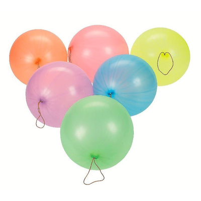 Neon Latex Punch Balls 50/pk 10"