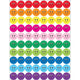 Smiley Faces Stickers Multicolor 1/2"