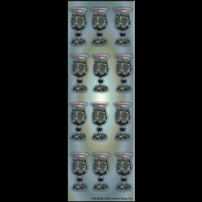 Kiddush die cut stickers 25 sheets (small)