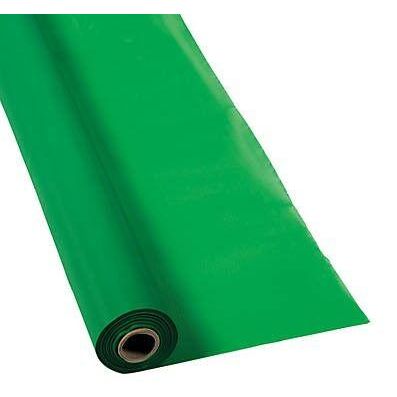 Plastic Green Tablecloth Roll 40" x 100ft