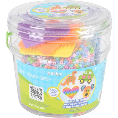 Perler Fused Bead Mania Bucket Kit 8500/pk