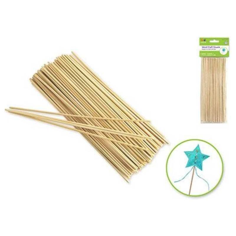 8" Natural Dowels 100/pk (2.5mm thick)
