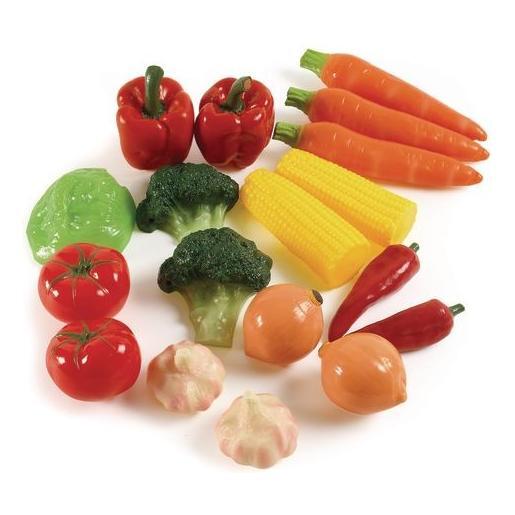 Life-Sized Fruit & Veggies 38 Pieces