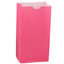Craft Paper Bags (Small 4.5" x 2.5" x 8.5", Red, 100)