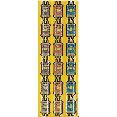 Stickers Torah Colored  25 Sheets