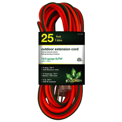 Extension Wire Orange 25 Ft