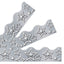 Silver Stars Trimmers 2 1/4in x 39ft 12/pk