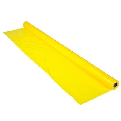 Plastic Yellow Tablecloth Roll 40" x 100ft