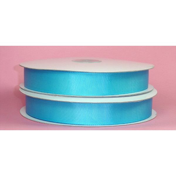 Grosgrain Ribbon (Turquoise, 3/8")
