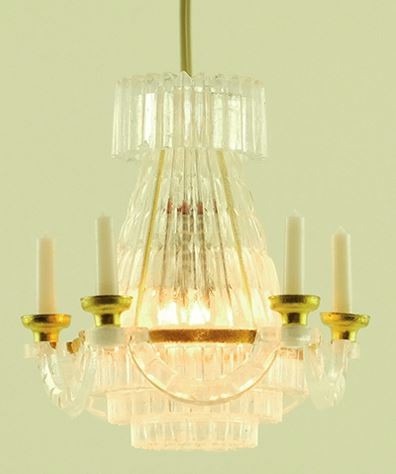 Hanging Crystalene Chandelier Miniatures