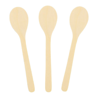 DIY Unfinished Wood Craft Spoon Shapes, 1 3/4" x 8", 24/pk