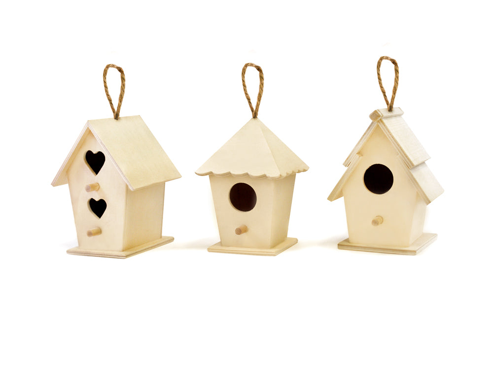 4" Birdhouse With Cord