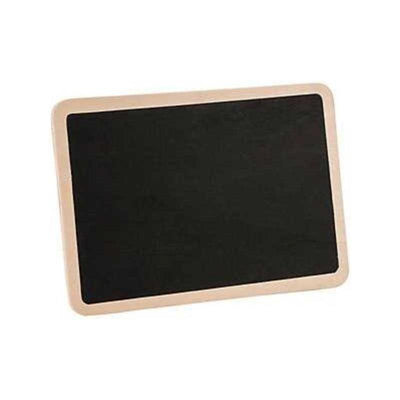 Unfinished Wood Chalkboards 12/pk 5 3/4" x 7 3/4"