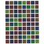 Metallic Square Stickers 1/2" (10 Sheets)