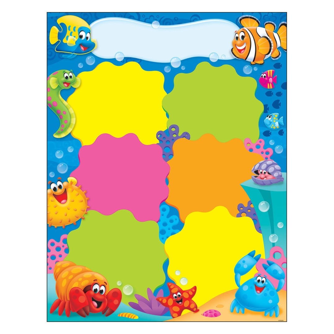 Job Chart Learning Chart 17" x 22" 1/pk