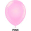 Helium Balloons 12" 100/pk (Pink)