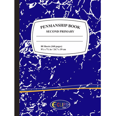 Primary Penmanship Composition Book 2nd Grade 80 sheets
