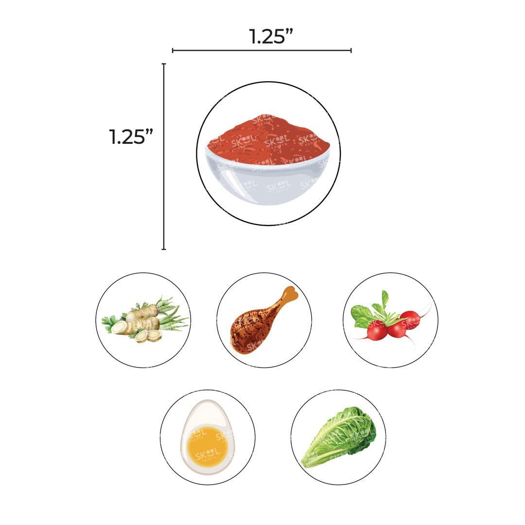 Semunim Karrah Cutouts 1.25-inch Round 20/pk